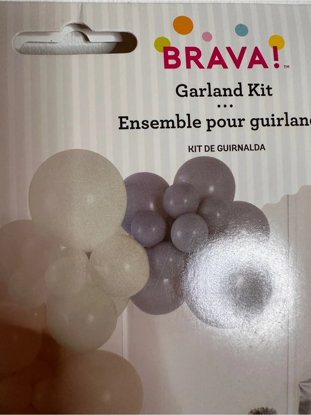 BRAVA! Neutral Pastel Balloon Garland Kit — Cream, Tan & Soft Green brand new